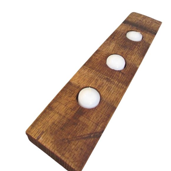 Handmade Rustic Candle Holder - Picture 2 of 6